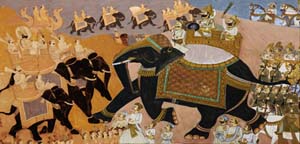 Elephants Fresco