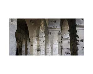 Rome Colosseum Pillars 1
