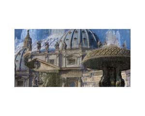 Rome Vatican Fountains 1