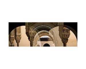 Alhambra Courtyard 12W