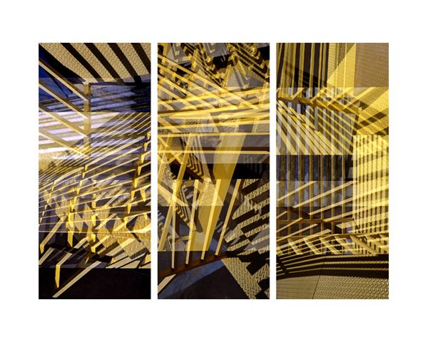 Bergamot Yellow Triptych