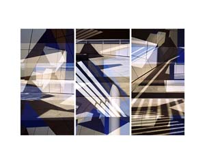 Getty Terrace Triptych