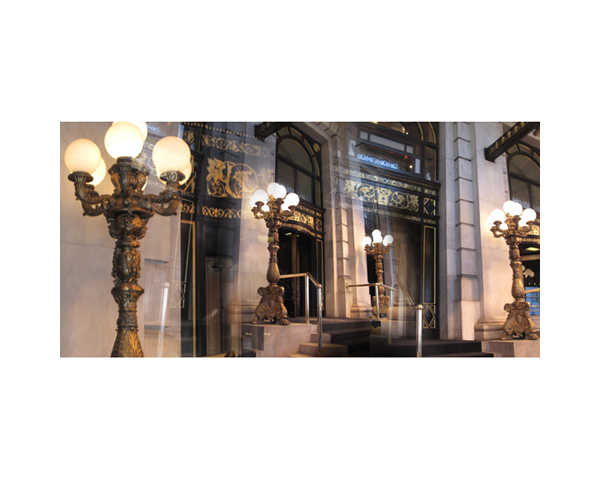 Plaza Entrance Lights