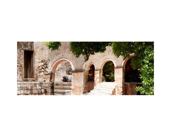 Hacienda steps & walls 1B