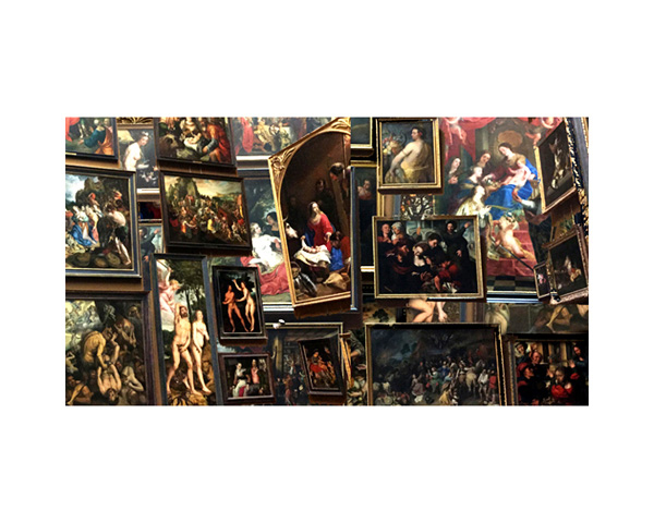 Vienna Wall of Paintings