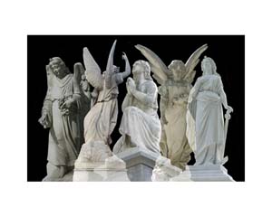 Cordoba Cemetery 5 Angels