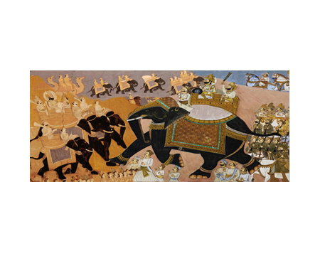 Elephants Fresco