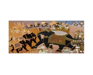 Elephants Fresco